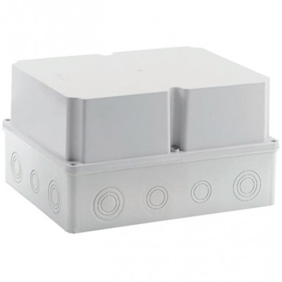 Κουτί Επίτοιχο 260mmX150mm Στεγανό IP65 Γκρι 8037